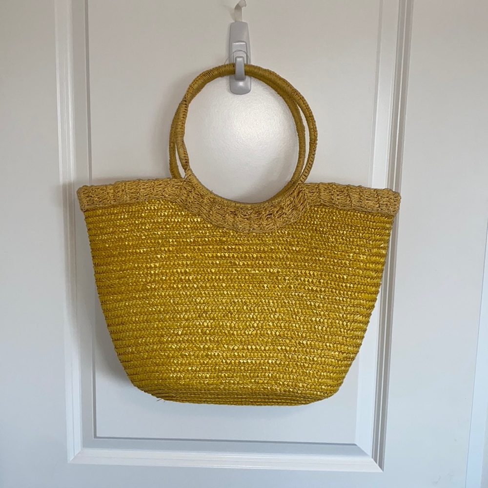 Woven Paper like Summer Bag